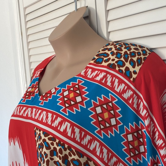 Tribal Print Kimono Custom Design - Picture 2 of 6